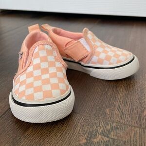 Toddlers Vans Slip-On Checkerboard Shoes - size 4